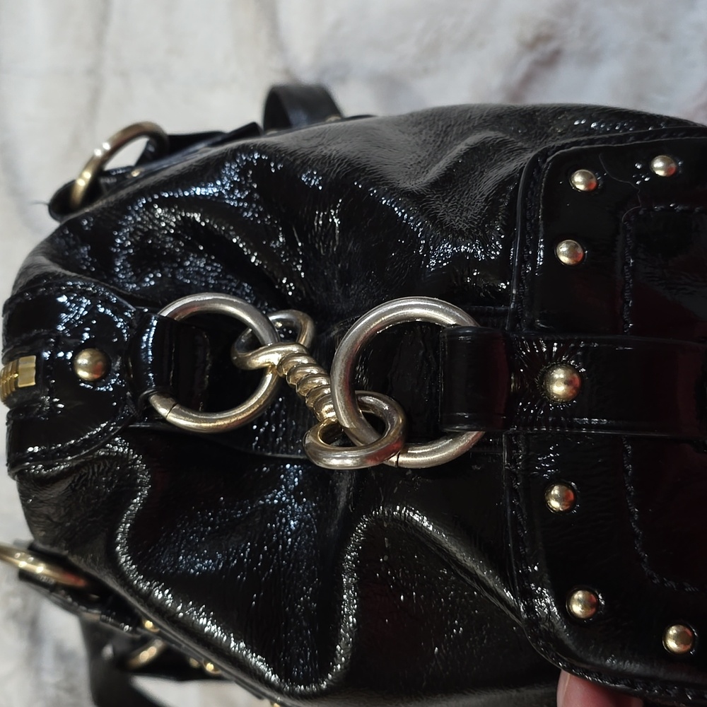 Patent leather designer Michael Kors luxury handbag - Picture 5 of 10